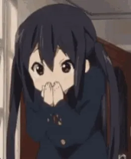 😂 Azusa Nakano K-On! Anime, Niedlich, K-On, Azusa Nakano, Japanische Animation telegram sticker