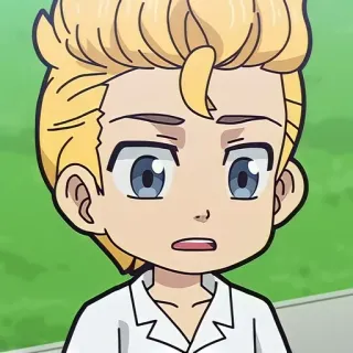⚜ Anime, Cartoon, blonde Haare, Charakter, süß, Manga telegram sticker
