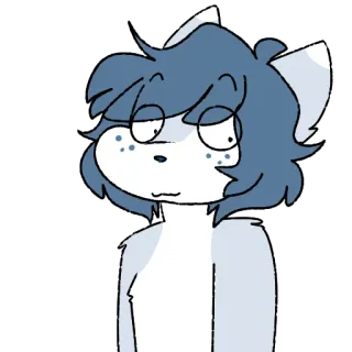 🔍 cartone animato, animale, volpe, cane, personaggio telegram sticker