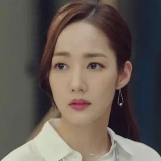 😕 wanita, potret, aktris, korea, wajah, kecantikan telegram sticker