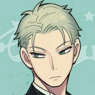 🛐 Loid Forger Spy × Family Anime, Espion, Forger, Loid, Spy x Family, Personnage telegram sticker