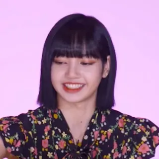 BlackPink's Lisa by @L0STARIESS telegram stickers