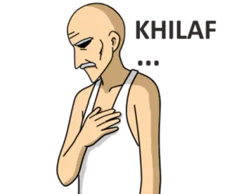 😔 MELTDOWN effondrement, triste, personnage, émotionnel, homme, autocollant telegram sticker