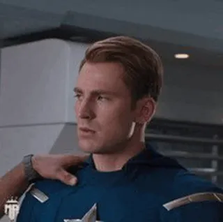 🛡 Captain America Captain America, Marvel, superhero, Chris Evans, movie, character telegram sticker