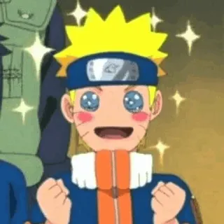 ⛓ Naruto Uzumaki Naruto Anime, Manga, Naruto, Uzumaki, süß, kawaii, Glitzer telegram sticker