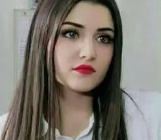 🌟 portrait, femme, brune, rouge à lèvres, beauté, personne telegram sticker