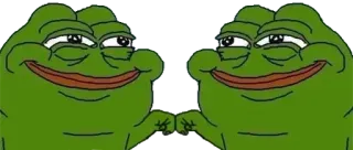 🙌 Pepe the Frog Meme, Internet, Pepe, Kikker whatsapp sticker