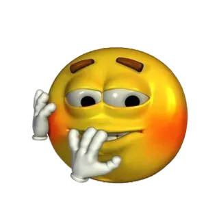 😊 Emoji, Nervoso, Espressione, Preoccupato, Ansioso telegram sticker