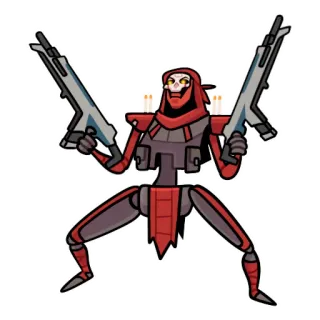 Apex by @nekobasu_gaming Revenant whatsapp stickers