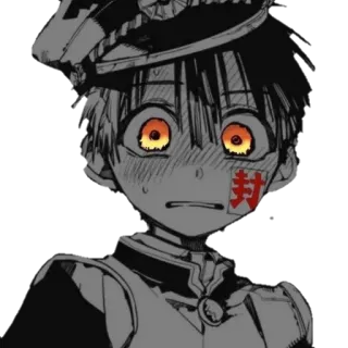 😜 Hanako-kun Toilet-Bound Hanako-kun Аниме, Манга, Призрак, Сверхъестественное, Школа, Комедия, Парень telegram sticker