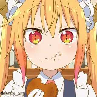 😋 Tohru Miss Kobayashi's Dragon Maid telegram sticker