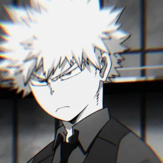💣 Katsuki Bakugo My Hero Academia 动漫, 漫画, 角色, 生气, 我的英雄学院, 爆豪胜己, 爆豪, 英雄 telegram sticker