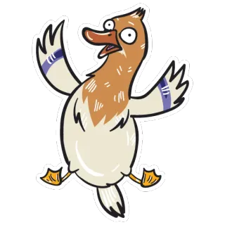 Quack-Quack by @zeligen7 telegram stickers