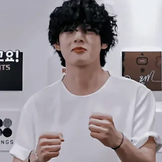 🤎 V BTS, K-Pop, Koreański, Muzyka, Piosenkarz, Gwiazda, V whatsapp sticker