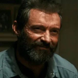 😊 Wolverine Logan Wolverine, Logan, Hugh Jackman, Marvel, Superhero, X-Men telegram sticker