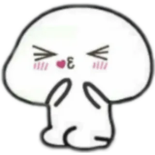😘 cute, sticker, adorable, heart, kiss telegram sticker
