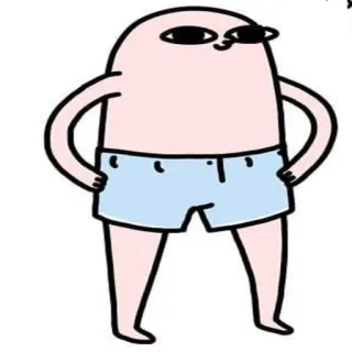 💎 stripfiguur, tekening, illustratie, grappig, simpel, figuur telegram sticker