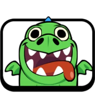 😍 dragon, dessin animé, mignon, drôle, monstre, autocollant whatsapp sticker