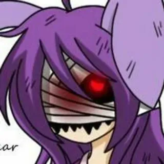 🌟 effrayant, monstre, horreur, dessin animé, peur, bandage, oeil rouge whatsapp sticker