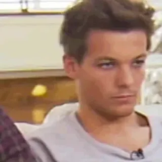 🗿 Louis Tomlinson Sänger, Promi, One Direction, Popstar telegram sticker