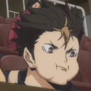 🙀 Nishinoya Yu Haikyuu!! Anime, Haikyuu, Nishinoya, Siatkówka, Manga, Sport telegram sticker