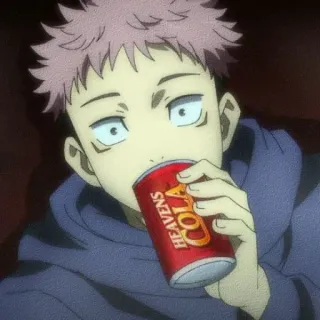 🧋 HEAVEN'S COLA Аниме, Кола, Напиток, Пить telegram sticker