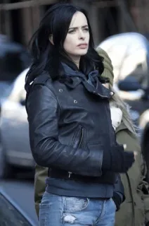 🥀 Jessica Jones Jessica Jones, super-héros, Marvel, Krysten Ritter, télévision, personnage, fiction telegram sticker