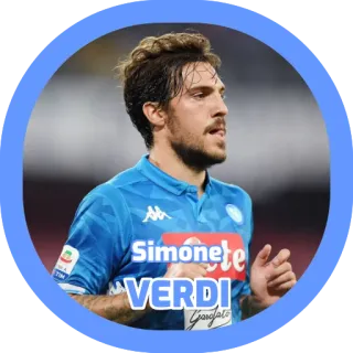 🇮🇹 VERDI calcio, calcio, atleta, giocatore, Simōne telegram sticker