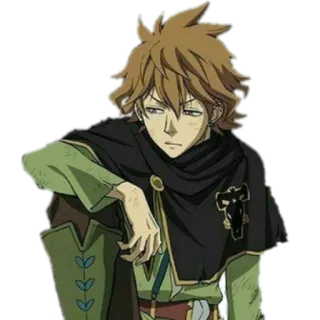 😒 Luck Voltia Black Clover Anime, Manga, Personaje, Luck Voltia whatsapp sticker