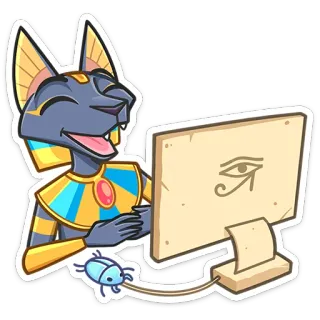Бастет (@TgSticker) whatsapp stickers