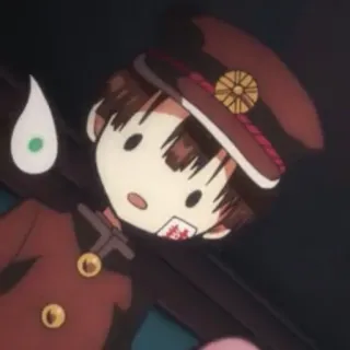 Anmane (Hanako) whatsapp stickers