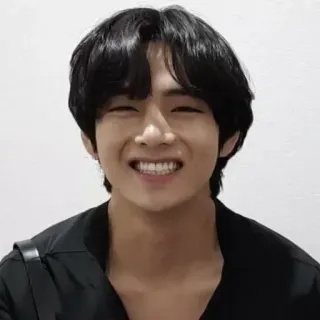 😂 lächelnd, Porträt, Mann, Koreanisch, glücklich, Person telegram sticker
