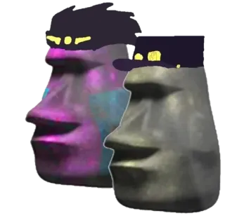 Moai🗿| @botgame1 telegram stickers