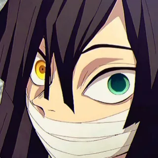 🐍 Gyutaro Demon Slayer anime, demon, demon slayer, gyutaro, manga, villain whatsapp sticker
