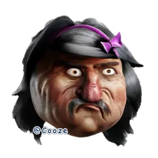 😕 @Cooze cartoon, character, funny, expression telegram sticker
