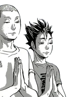 😇 アニメ, 瞑想, 平和, マンガ telegram sticker
