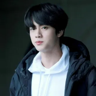 ☁️ Jin kpop, ca sĩ, thần tượng, bts, người nổi tiếng telegram sticker