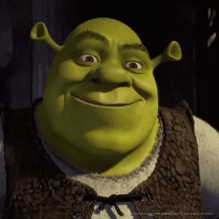 😏 Shrek Shrek, Oger, Dreamworks, Filmfigur, Cartoon telegram sticker