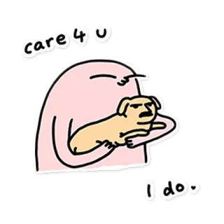 🤗 care4u
I doo perawatan, cinta, anjing, kartun, stiker, unik telegram sticker