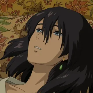 🔮 Howl Howl's Moving Castle anime, studio ghibli, howl, beau, boucle d'oreille telegram sticker