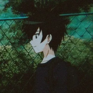 🐾 Anime, Chico, Personaje, Manga, Dibujo animado, Adolescente, Ilustración telegram sticker