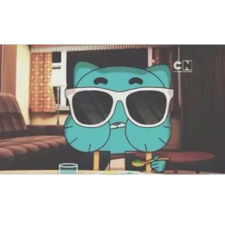 Gumball💙by @mlOobot telegram stickers