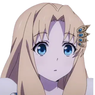😶 anime, character, portrait telegram sticker