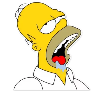 😴 Homer Simpson The Simpsons Cartoon, Homer, Simpson, Sabbernd telegram sticker