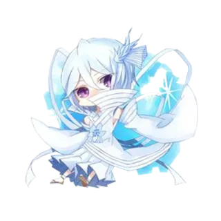 😶 Chibi, Anime, Personnage, Mignon, Art, Manga whatsapp sticker