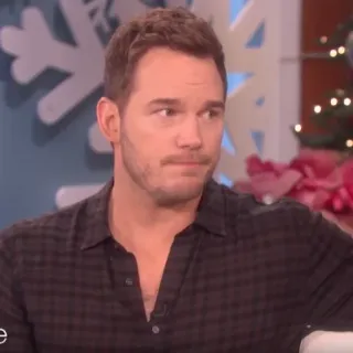 🐁 Chris Pratt aktor, selebriti, potret, pria telegram sticker