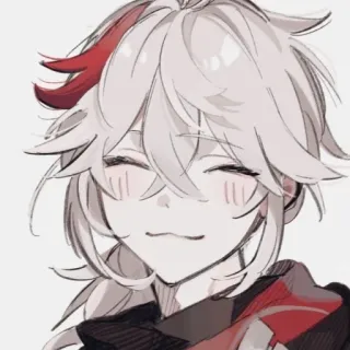 ☺️ Kaedehara Kazuha Genshin Impact 动漫, 原神, 枫原万叶, 万叶 telegram sticker