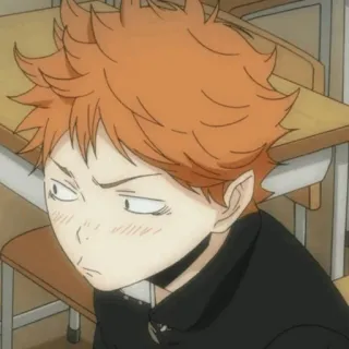 🥃 Hinata Shoyo Haikyuu!! Anime, Haikyuu, Hinata Shoyo, Mangá, Vôlei, Shonen telegram sticker