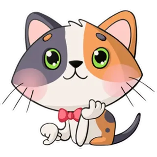 🙃 Katze, Kätzchen, Stinkefinger, unhöflich, beleidigend telegram sticker