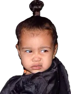 😑 child, baby, portrait, cute, expression telegram sticker